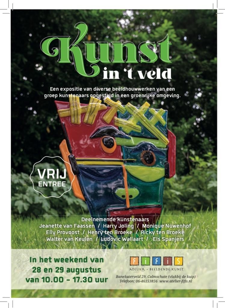 Groepsexpositie Kunst in 't Veld